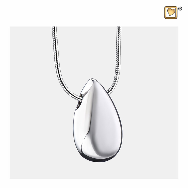 Glimmend Zilveren Ashanger Drop, inclusief Design Slangencollier