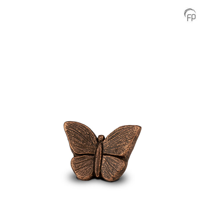Mariposa Vlinder Mini Asbeeld Brons (0.15 liter)