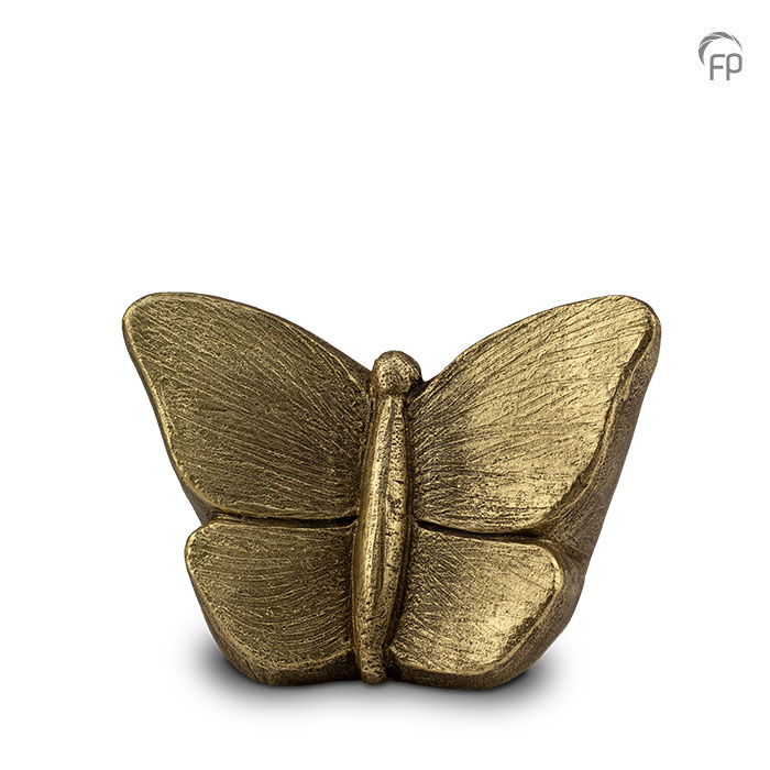 Klein Mariposa Vlinder Asbeeld Goud (0.8 liter)