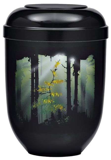 Biologisch Afbreekbare Eco Urn Nachtbos (4.5 liter)