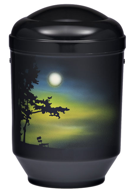 Design Urn Nachtelijk Maanlandschap (4 liter)