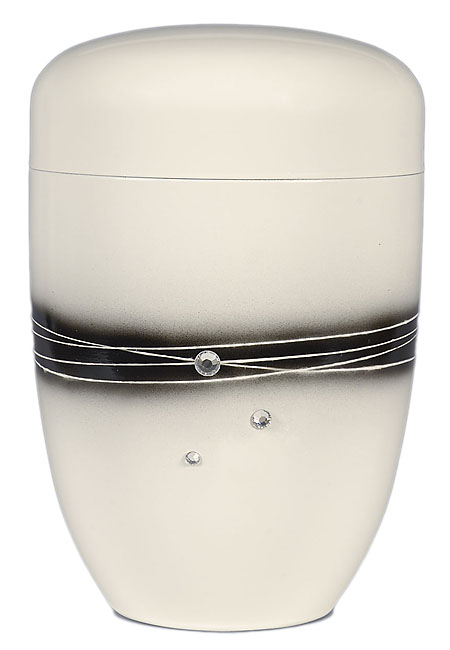 Design Urn Swarovski Kristal Wit (4 liter)