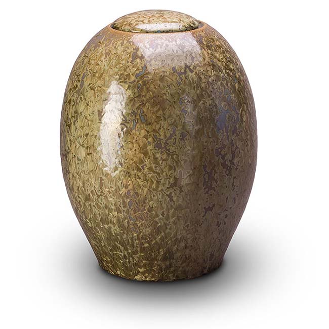 Grote Keramische Urn Bruin (3.8 liter)