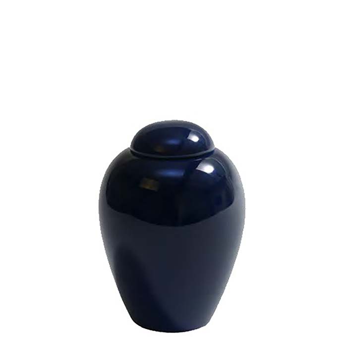 Kleine Porseleinen Pot Urn Serenity Blue (0.76 liter)