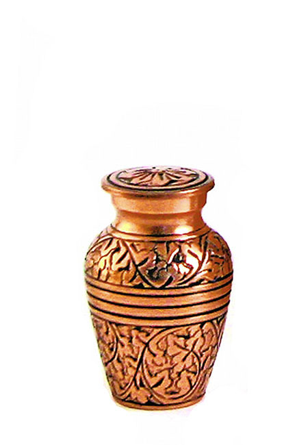 Oak Copper Mini Dierenurn (0.08 liter)