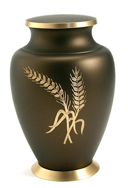 Grote Messing Aria Wheat Urn (3.5 liter)