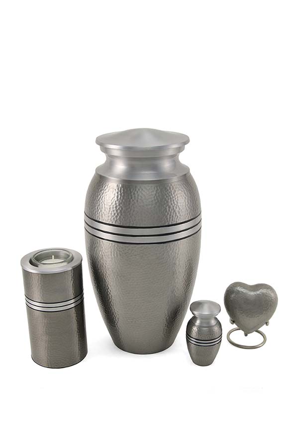 Legacy Metallics Silber Hart Urn (0.1 liter)