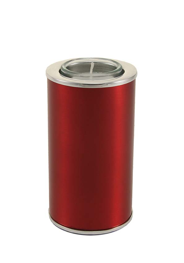 Dierenurn met Waxinelichtje Crimson Red (0.35 liter)