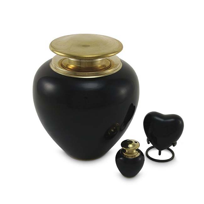 Satori Pearl Onyx Mini Urn (0.1 liter)