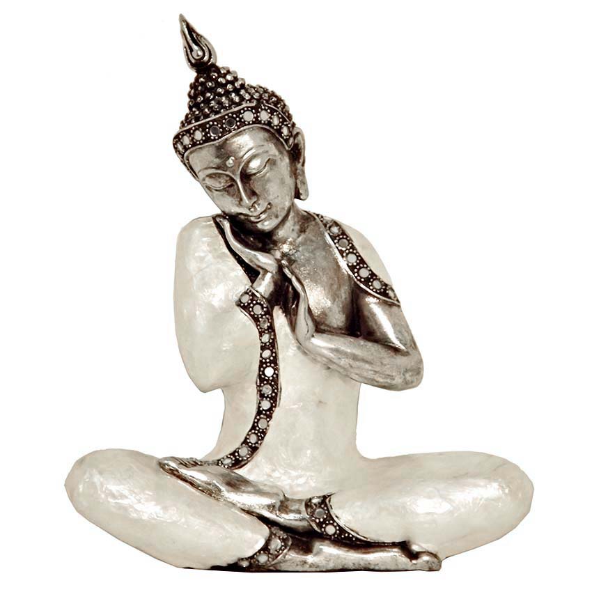 Thaise Boeddha Urn Lotuszit (1.25 liter)