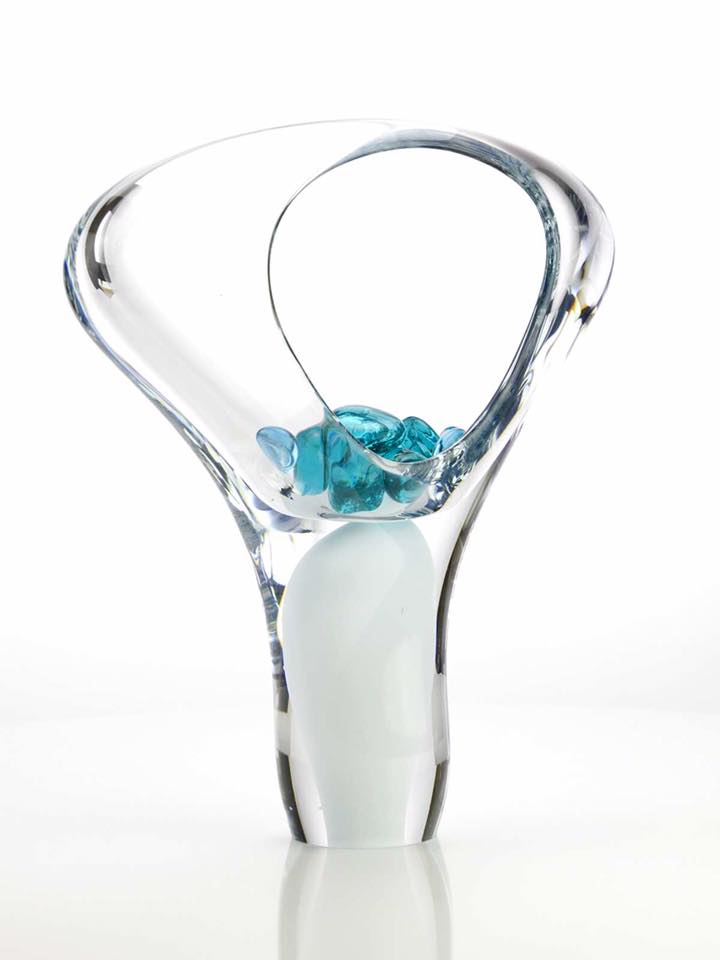 Kristalglazen 3D Celestial Urn (0.25 liter)