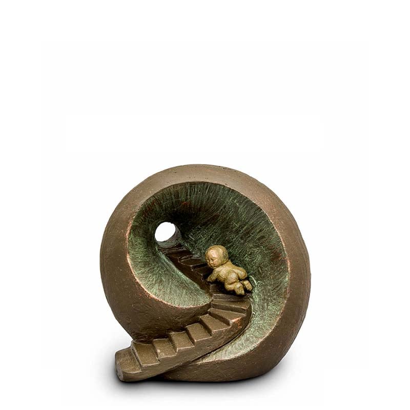 Kleine Keramische Art Urn Oneindige Tunnel (1 liter)