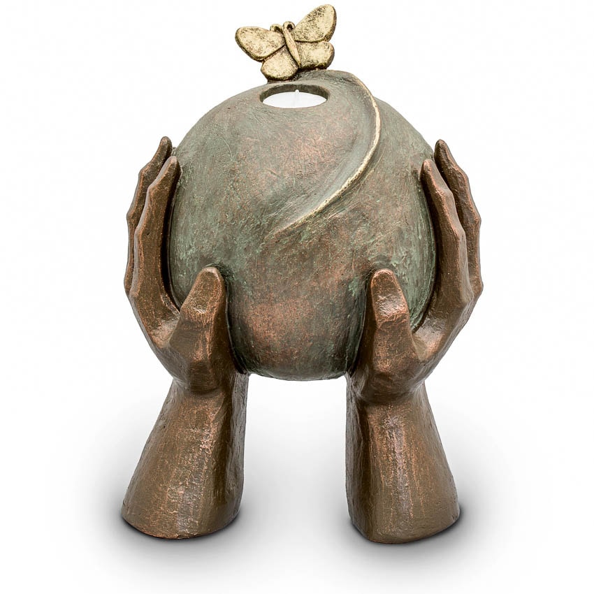 Grote Keramische Art Urn Verlichte Metamorfose (3.5 liter)