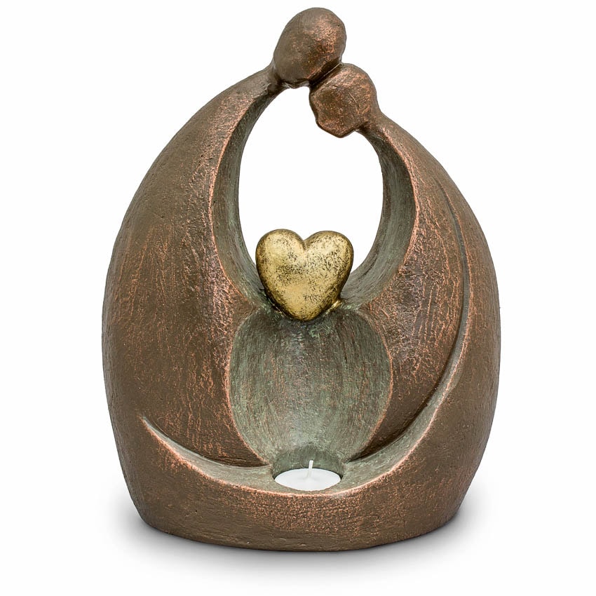 Grote Keramische Urn Verlichte Eeuwige Liefde (3 liter)