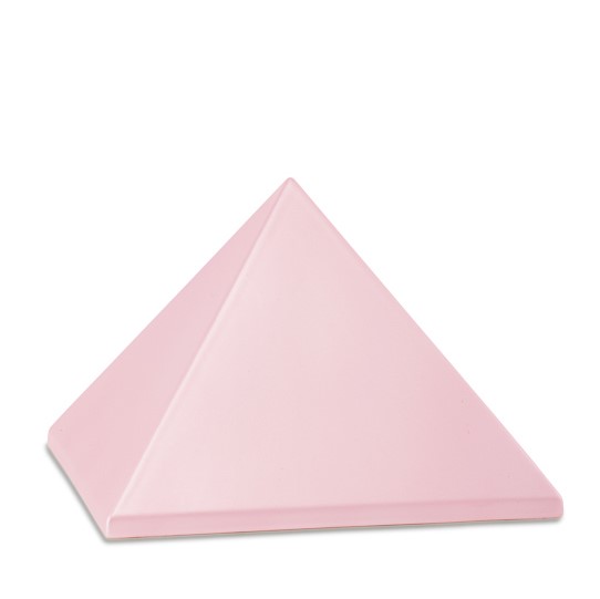Middelgrote Piramide Urn Roze (1.5 liter)