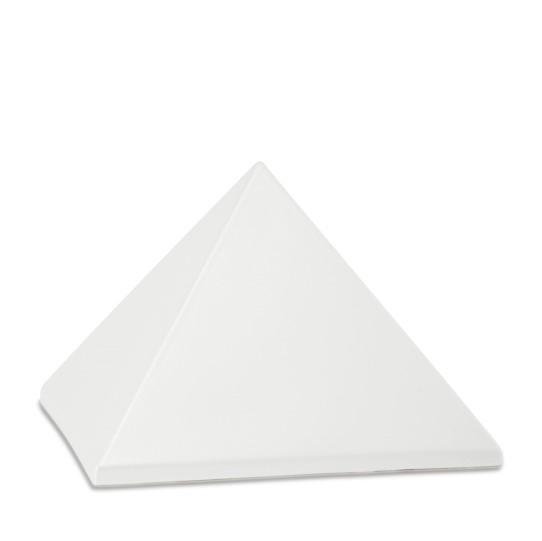 Middelgrote Piramide Urn Parelmoer (1.5 liter)