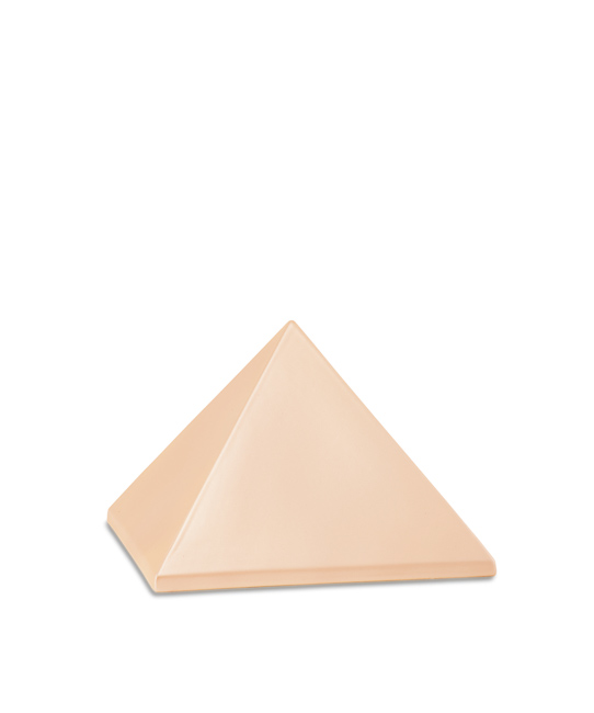Kleine Piramide Urn Abrikoos (0.5 liter)