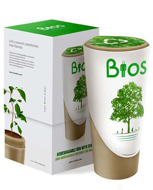 Biologisch Afbreekbare Bios Boom Urn (3 liter)