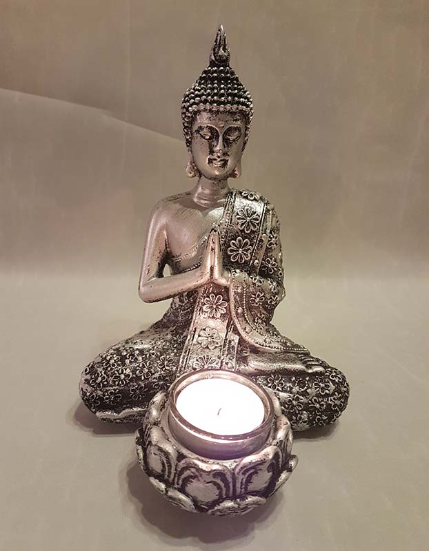 Thaise Boeddha Dierenurn met Waxinelichthouder (0.4 liter)