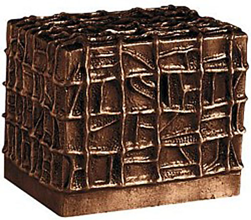 Bronzen Kist Urn (5 liter)