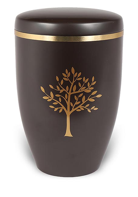 Design Urn Donkerbruin Levensboom (4.8 liter)