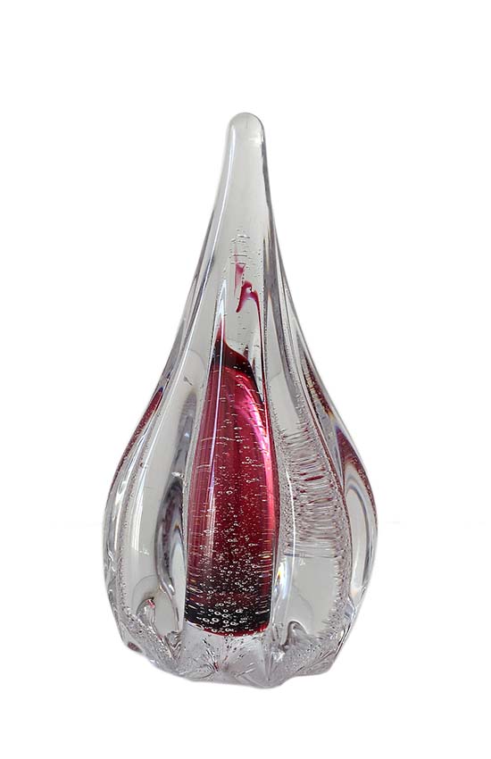 Kristalglazen 3D Mini Sparkle Urn Roze (0.04 liter)