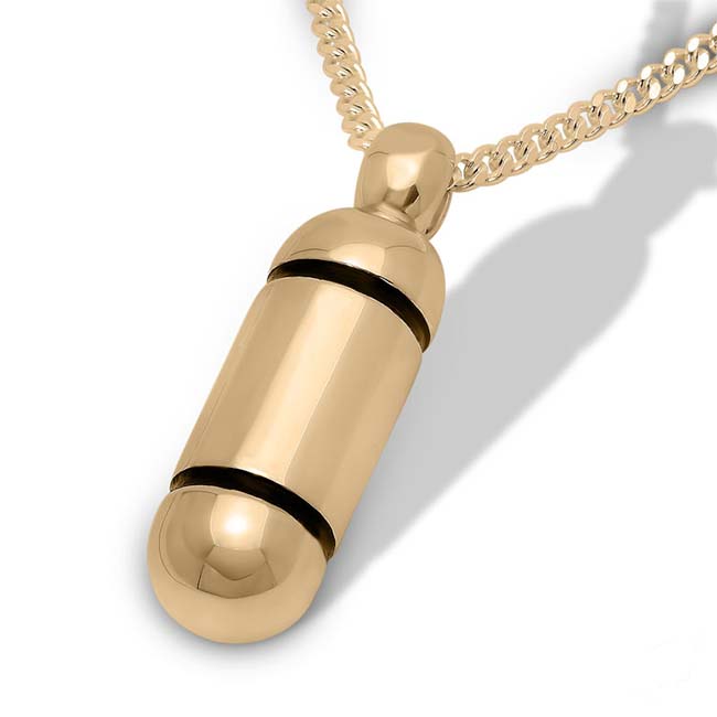 Gouden Assieraad Capsule Zwarte Ringen, inclusief Gouden Collier