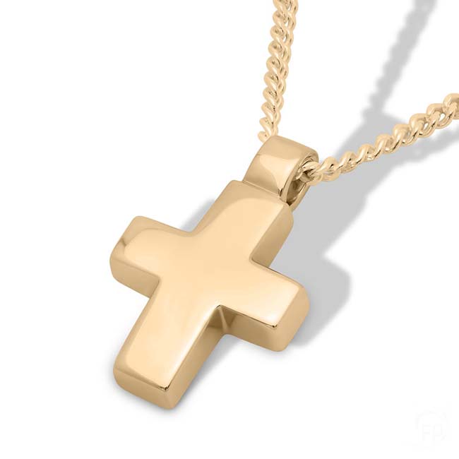 Gouden Gedenksieraad Kruis, inclusief Gouden Collier