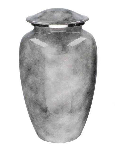 Elegance Mini Dierenurn Grey Marble Look (0.1 liter)