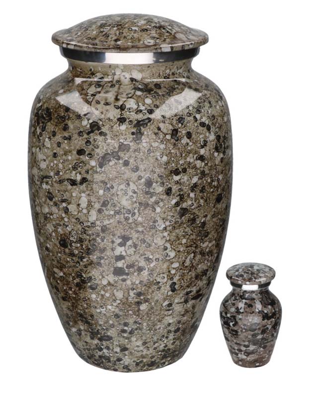 Elegance Mini Dierenurn Stained Marble Look (0.1 liter)