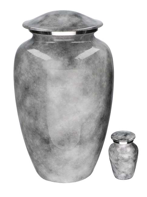 Elegance Hart Dierenurn Grey Marble Look (0.1 liter)