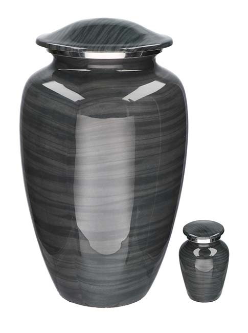 Grote Elegance Urn Dark Marble Look (3.5 liter)
