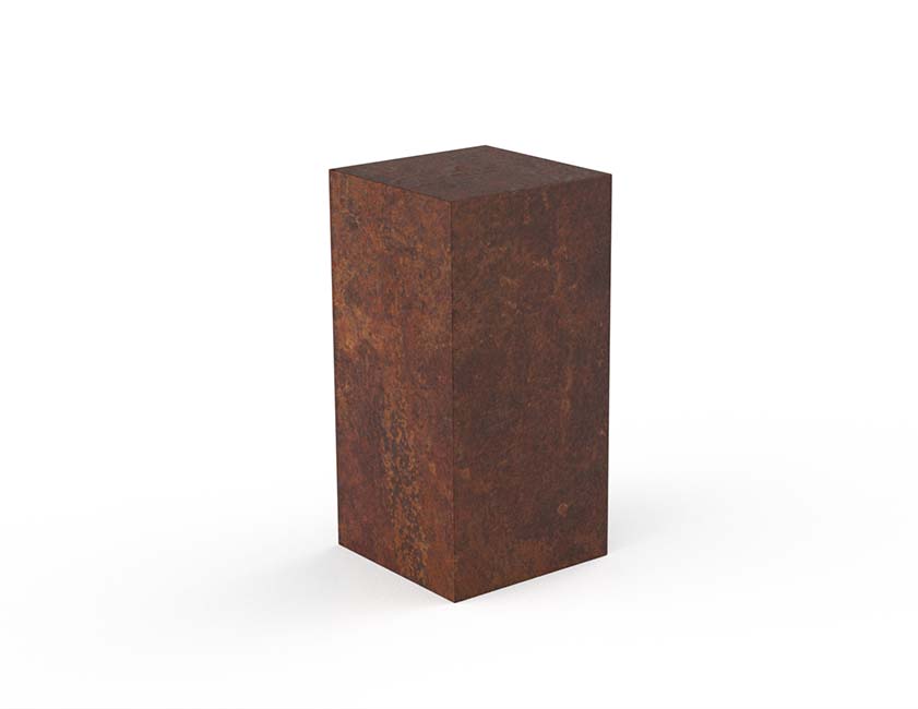 Grote Bronzen Block Urn (3.5 liter)