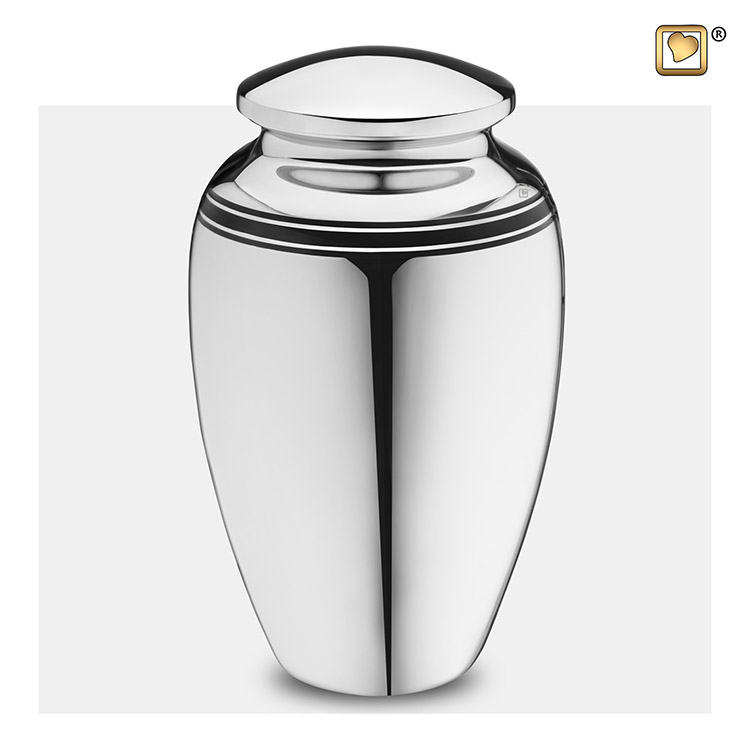 Zilveren LoveUrns Art Deco Urn (3.5 liter)
