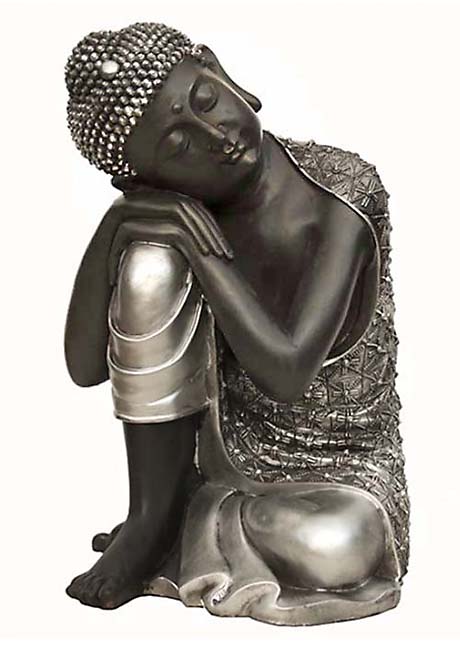 Grote Buddha Urn Slapende Indische Buddha (3.5 liter)