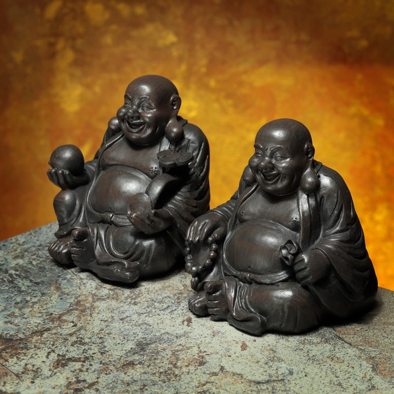 Happy Boeddha Mini Urntjes Voordeelset Brons (0.2 liter)