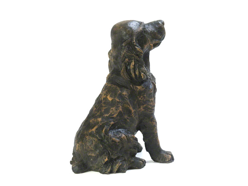 Hondenurn of Asbeeld Zittende Cocker Spaniel (1.5 liter)