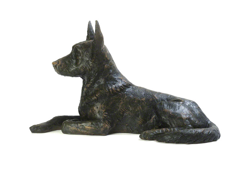 Hondenurn of Asbeeld Herder (2.5 liter)