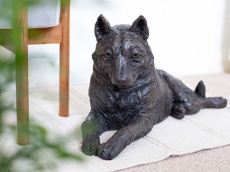 Hondenurn of Asbeeld Husky (2.8 liter)