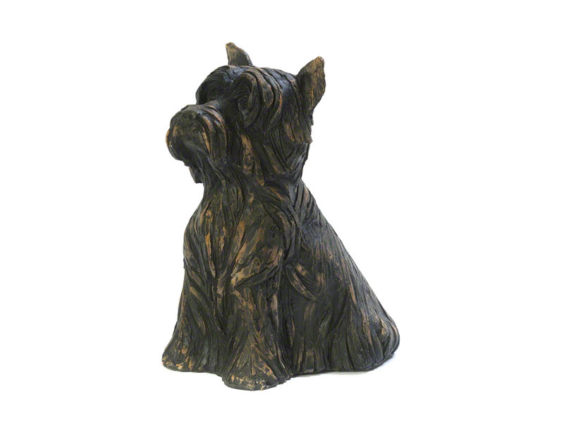 Hondenurn of Asbeeld Zittende Yorkshire Terrier (1.7 liter)