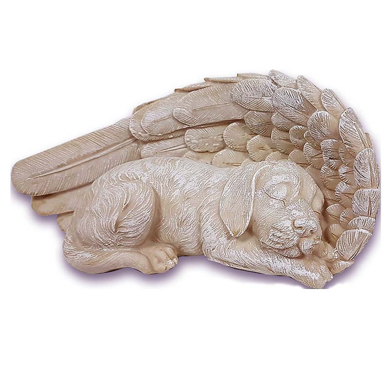 Honden Urn of Honden Asbeeld, Hond met Engel Vleugels (1.8 liter)