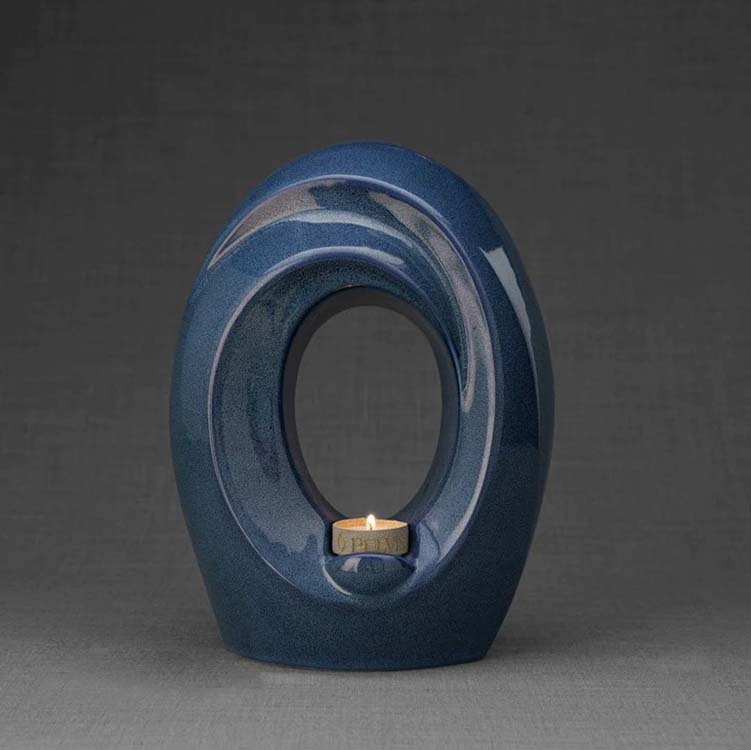 Art Urnen Voordeelset Passage Blue Melange (3.2 en 0.45 liter)