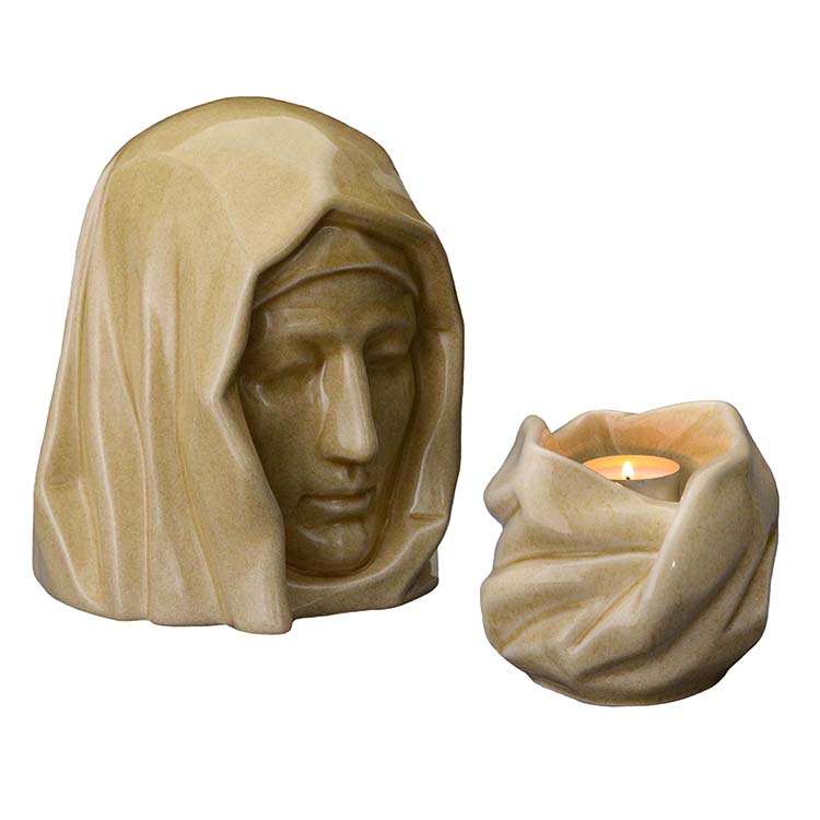 Art Urnen Voordeelset Holy Mother Light Sand (5.1 en 0.48 liter)
