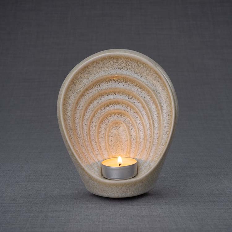 Keramische Mini Urn Guardian Light Sand (0.3 liter)