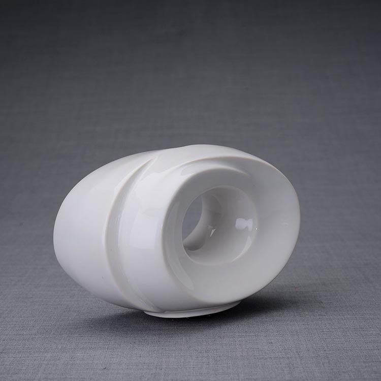 Keramische Mini Urn Passage White (0.45 liter)