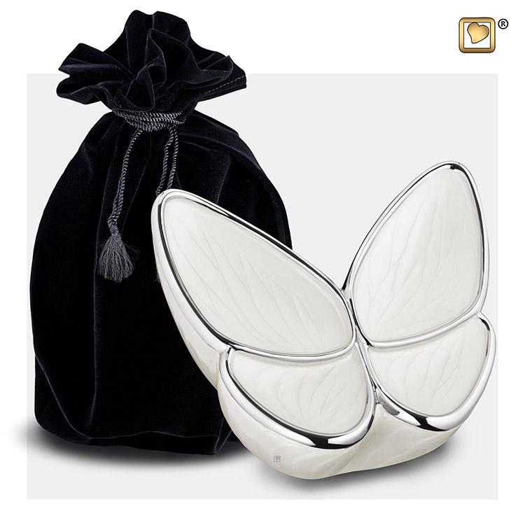 Butterfly Urnen Voordeelset Wit (3.2, 0.4 en 0.05 liter)