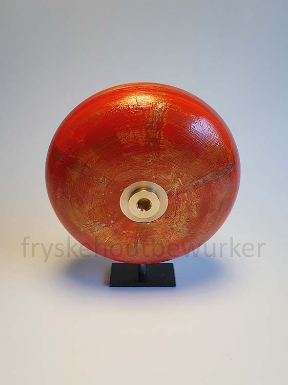 Kleine Kobus Red Design Urn op Sokkel (ca. 0.5 liter)