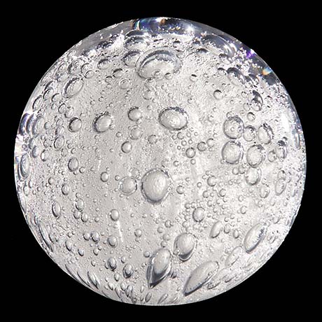 Kristalglazen Mini Bol Urn Stardust Bulb Niet transparant (0.08 liter)
