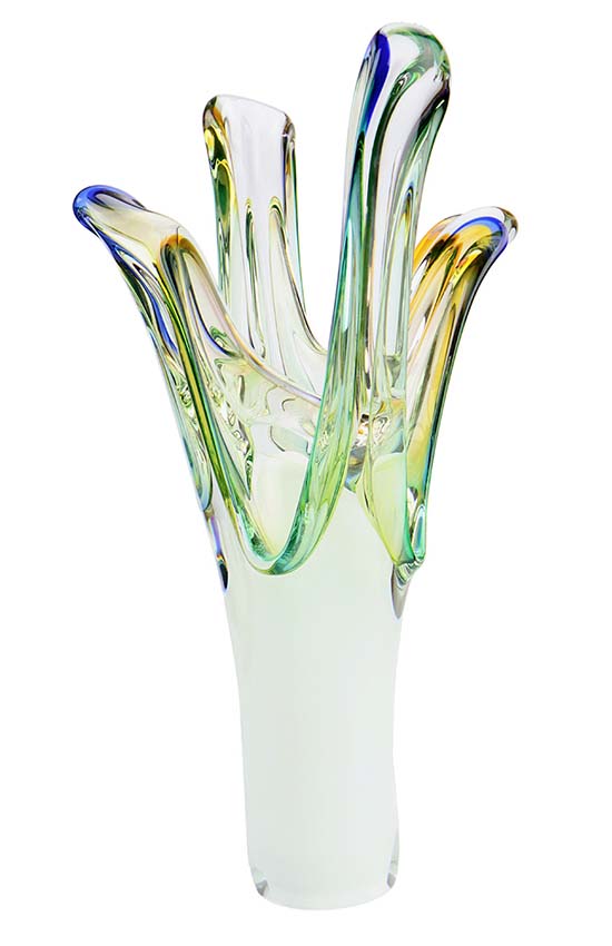 Kristalglazen 3D Crown Urn (0.27 liter)