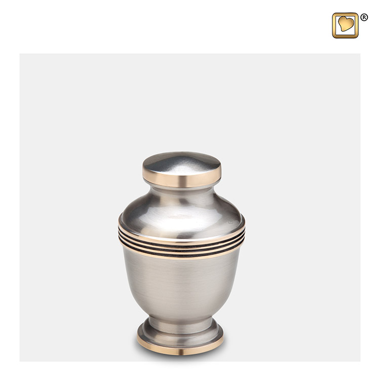 LoveUrns Mini Urn Tin - Gouden Sierranden (0.07 liter)